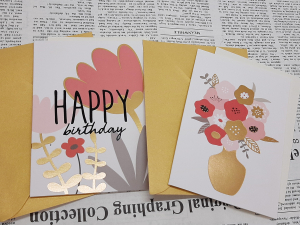 Открытки  в конвертиках 41423  (2 шт), ЦЕНА ЗА 1 ШТ