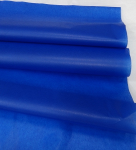 Папирусная бумага тишью ,  цвет  т.синий ( минимальный заказ 50 листов 50х65 см) .