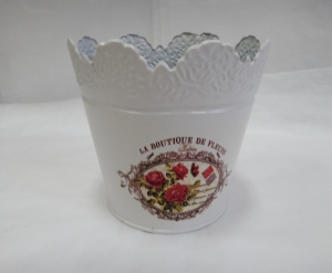 Кашпо  металл 3413 (13х13 см )