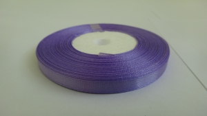 Лента атласная 7 мм( цв. сиреневый / 23 метра)