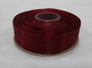 Лента атласная 3 мм (91 метр )цв 48 темно-вишневый 