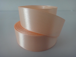 Лента атласная 25 мм(цв. 155 персик / 23 метра)