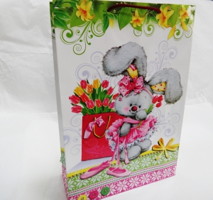 Пакет подарочный крафт 473012(47Х30Х12см )