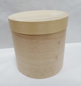 Коробка шпоновая тубус (160х160 мм) 