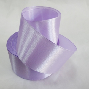 Лента атласная 40 мм ( св.140 лилово-сиреневый.  23 метра)