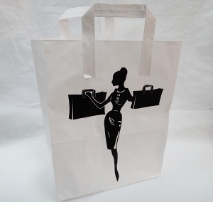 Пакет саше с  ручками ( размер 33,5х26х13 см)