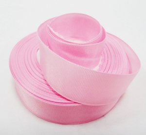 Лента репсовая 2,5 см (23 м ) розовый