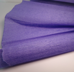 Бумага крепп  (50х200 см)  Цвет сиреневый.