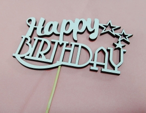 Декор на палочке  (15 см )