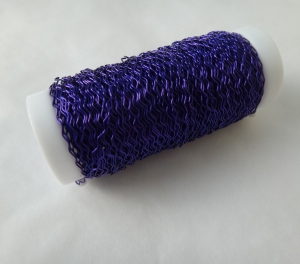 Проволока ребристая 0,3 мм. ( цвет фиолетовый )