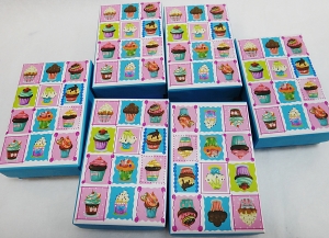 Набор коробок для бижутерии 1434( 6 шт )