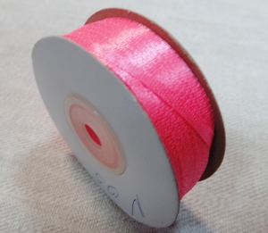 Лента атласная 3 мм ( 91метр )цв.  розовый №05
