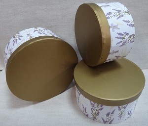 Подарочная коробка -(1018 комплект 3шт )