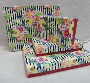  Коробка подарочная 0050( комплект 4 шт )