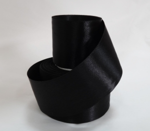 Лента атласная 50 мм (цв. 39 черный  , 23 метра )