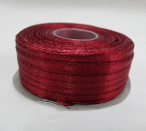Лента атласная 3 мм (91 метров )цв.133 вишневый
