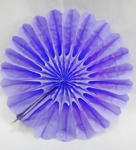 Гармошка декоративная  цв. сиреневый , (40см)