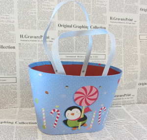 Подарочная коробка 2124( 1 шт ) для Новогодних декораций