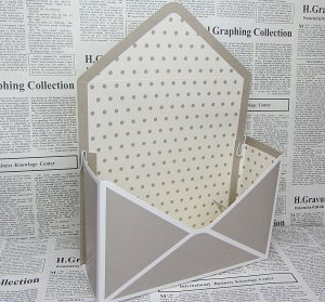 Упаковка-конверт для  букета 6578 (20х13,5х7 см) 