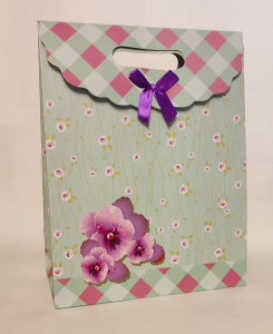 Пакет подарочный на липучке 1232 (32*24*12 см)