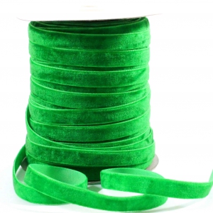 Лента бархатная 1861143 (высота 1,2 см,5 метров) .