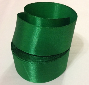 Лента атласная 40 мм(цв.76 зеленый / 23 метра)